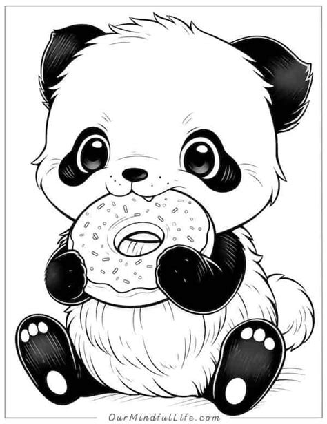 42 Super Cute Panda Coloring Pages [Free Printable] - Our Mindful Life ...