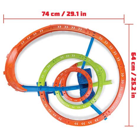 Conjunto De Pista Hot Wheels Action Ciclone De Alta Velocidade Mattel Em Promo O Na