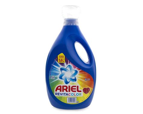 Detergente Líquido Ariel Revitacolor 28 Litros Coppel