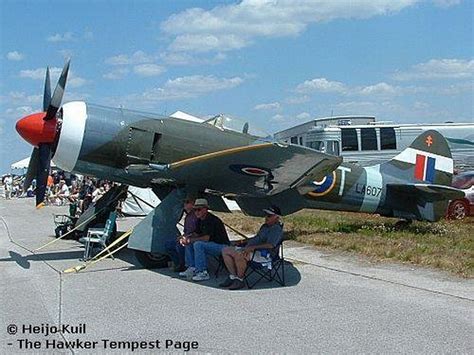 Английский истребитель Hawker Tempest Mk Ii La607 48 фото Страница