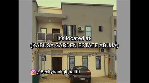 4bedroom Terrace Kabusa Garden Estate Abuja YouTube