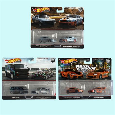 Hot Wheels Dual Set Hbl Toyota Subaru Nissan Sylphy Ford Gulf Petroleum Alloy Car Model Lazada