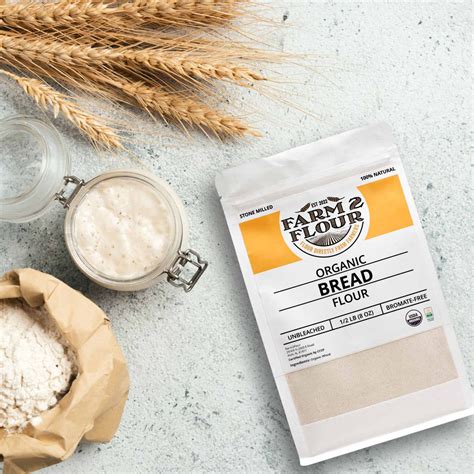 Organic Flour Fresh Stone Milled Flour Farm2flour