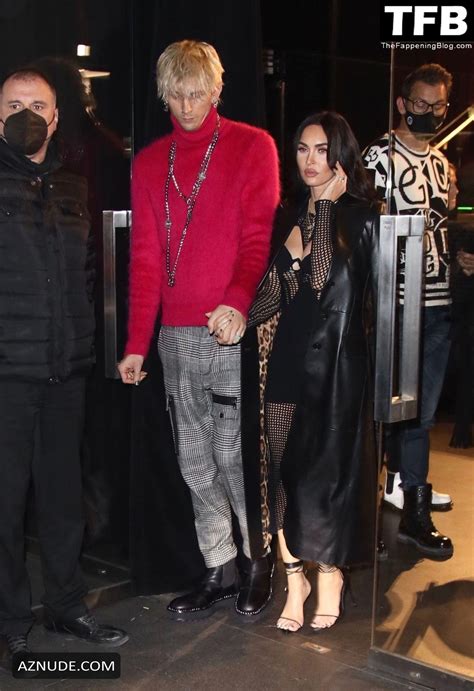 Megan Fox Sexy Seen Flaunting Her Hot Cleavage At The Dolce Gabbana Office In Milan AZNude