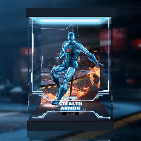 Yao 挖寶趣野獸國 HOT TOYS MMS D 夏日限定 MK 馬克 匿蹤版 藍色潛行 專用展示盒 蝦皮購物