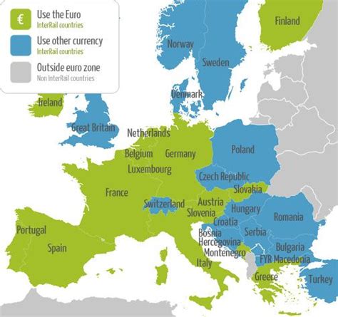European Currencies Europe Map Map History Geography - vrogue.co