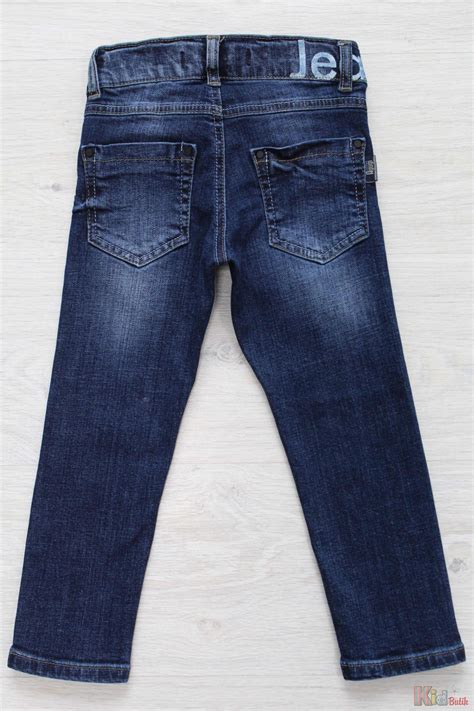 Джинсы синие с декоративными заплатками для подростка A-yugi Jeans ...
