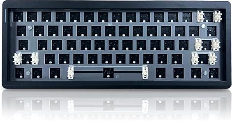Amazon Zmx Gmk Barebones Keyboard Kit Hot Swap Programmable Gasket Mount Rgb Backlit