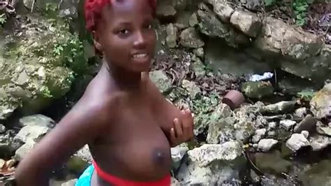Hot Sexy Ebony Teen Takes Out Her Huge Boobs On Camping Trip Ashaichious Free Sex Video
