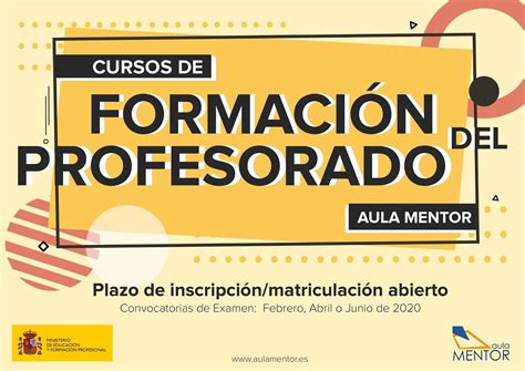 FORMACIÓN DEL PROFESORADO