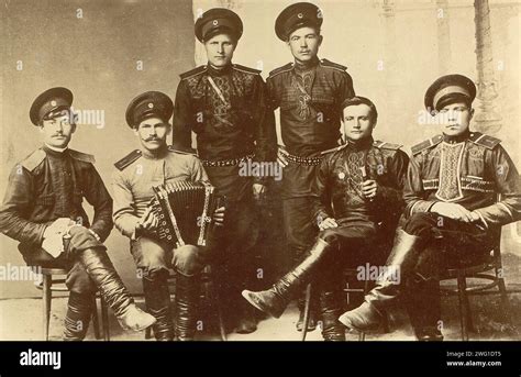 On Service, 1909. This image is from Tipy kazakov: Sibirskie kazaki na ...