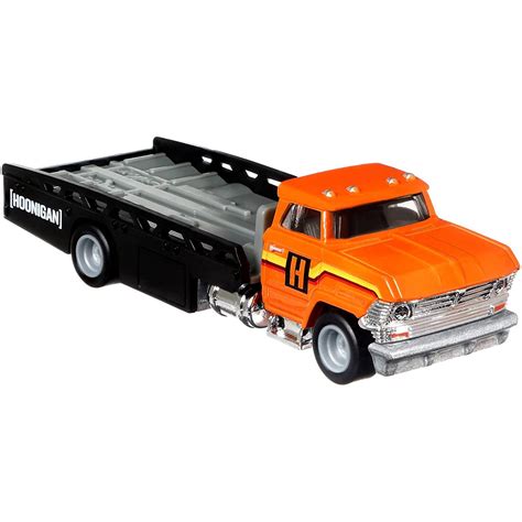 Set Masinute Hot Wheels Car Culture Team Transport Horizont Hauler Cu Masinuta Volkswagen