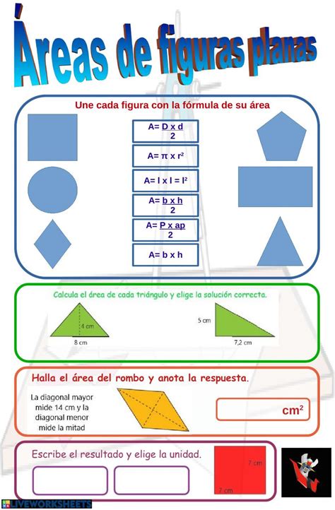 Area De Figuras Planas Pdf