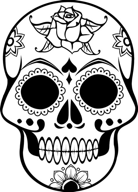 Free Skull Outline Vector Art Download 2023 Skull Outline Icons