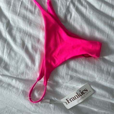 Frankie S Bikinis Swim Frankies Bikinis Willa Bikini Hot Pink Bottom And Top Super Sexy And