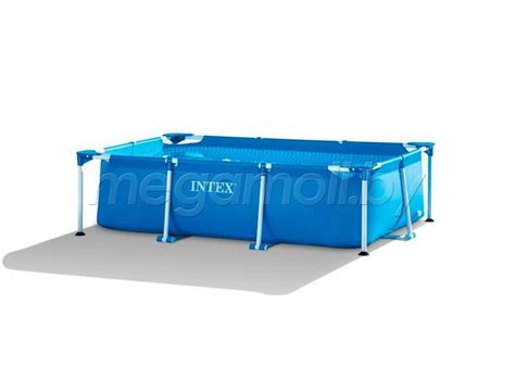 Бассейн каркасный прямоугольный Intex 28270 Metal Frame 220х150х60 см ...