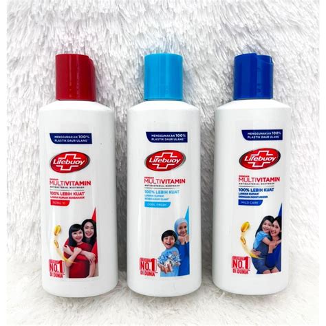 Jual Lifebuoy Multivitamin Sabun Mandi Cair 100ml Shopee Indonesia