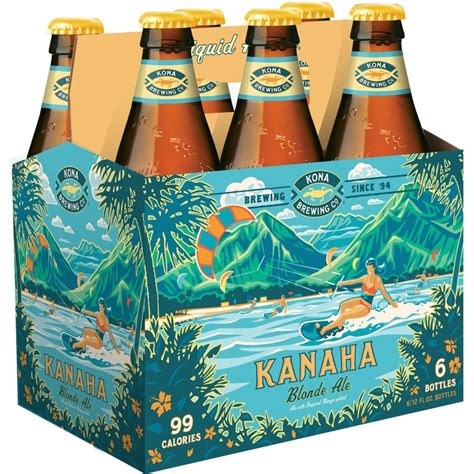Kona Kanaha Mango Blonde Ale 6 Pk Goody Goody Liquor