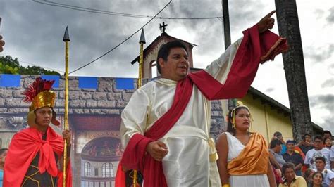 Escenificación de la pasión y muerte de Jesus Via Crucis Noticias