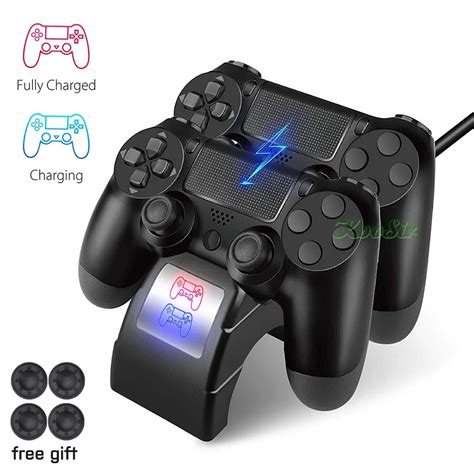 PS4 PRO тонкий двойной беспроводной контроллер зарядное устройство и ...