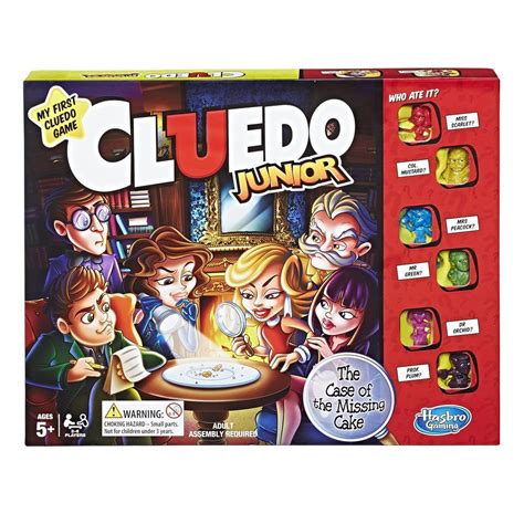 Hasbro Gaming Cluedo Junior Game Hasbro C1293 Tates Toys Australia