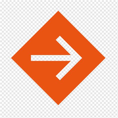 Orange Box Hollow Arrow Arrow Angle Text Triangle Png Pngwing