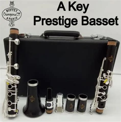 Buffet Crampon Paris Professional A Clarinet Prestige Basset Buffet