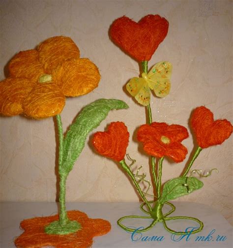 Поделки из сизаля