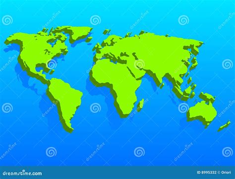 illustration world map stock vector illustration  lines