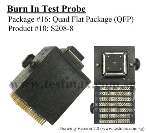 V Tp Quad Flat Package Qfp Testmax Manufacturing Pte Ltd