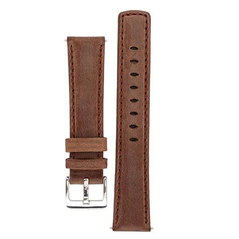 20mm Brown Leather Watch Strap Supplier Aiming Leather Strap