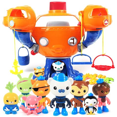Brinquedo Octonautas - 51cm iocto nauts brinquedos o octo pod com 2 pces octonauts figuras do ...