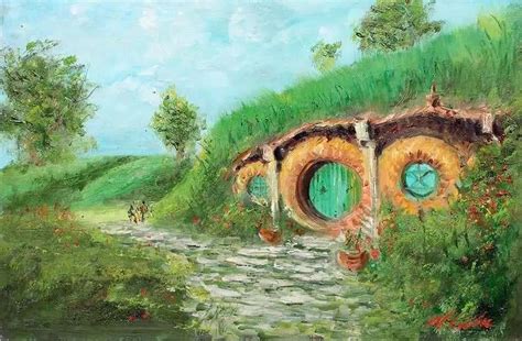 The Shire Painting By Naci Caba Rlotrpaintings