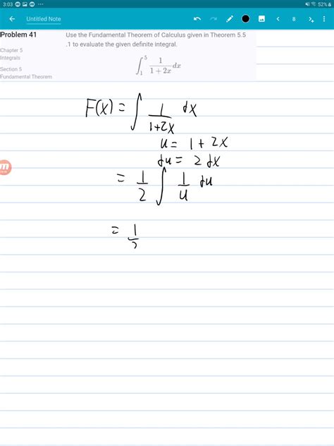 Solved Use The Fundamental Theorem Of Calculus Given In Theorem