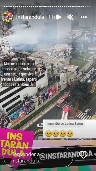 Rodrigo González y Gigi Mitre lamentan incendio en instalaciones de Latina Televisión Infobae
