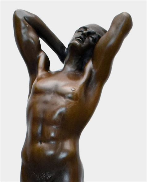 Naked Man Bronze Sculpture Bronze Sculpture Art