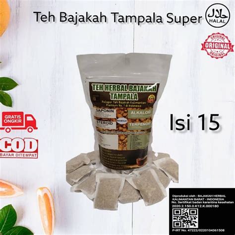 Jual Teh Akar Kayu Bajakah Tampala Super Asli Kalimantan Isi 15