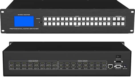 Amazon Arvitek 16x16 HDMI Matrix Switch 16 In 16 Out Rack Mount 4K