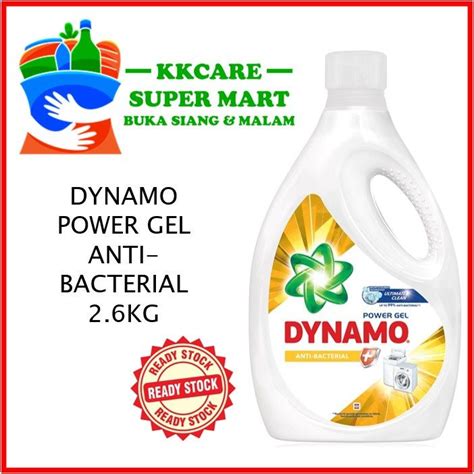 DYNAMO Power Gel Anti Bacterial Concentrated 2 6kg Sabun Basuh Baju