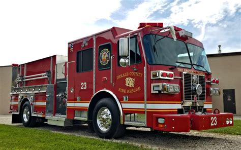 Custom Pumper Dekalb County Fire Rescue Ga Sutphen Corporation