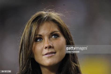 A Philadelphia Eagles Cheerleader Looks On During The Nfl Game News