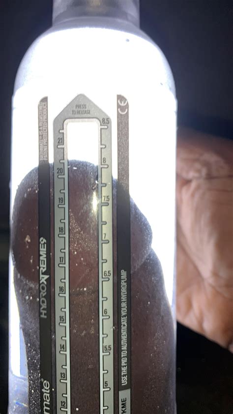 Honestly, impressive results from the bathmate hydromax 9 xtreme : r ...