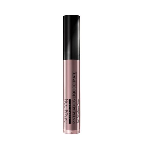 Labial L Quido Mate Nude Beige Camaleon Cosmetics