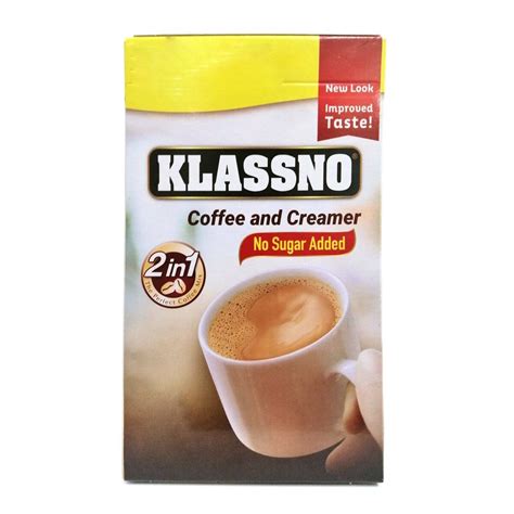 Klassno Coffee and Creamer 10 x 12g Online at Best Price | Coffee ...