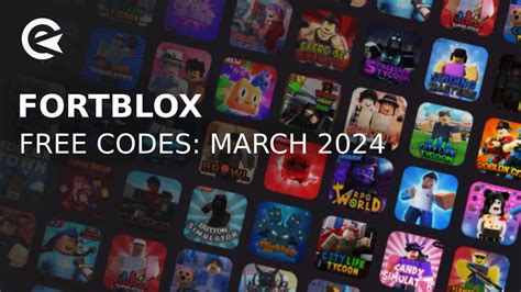 Fortblox Codes March 2024 Earlygame