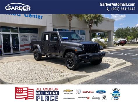 Pre Owned Jeep Gladiator Willys Crew Cab Pickup In Green Cove