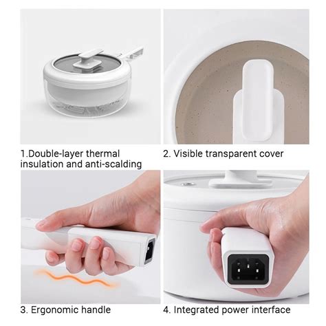 L Cooker Multicooker Portable Non Sticky Hot Pot Tv Home Appliances Kitchen Appliances