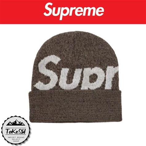 ビッグロゴ Supreme Supreme Big Logo Beane ニット帽 ビーニーの通販 By さもs Shop｜シュプリーム