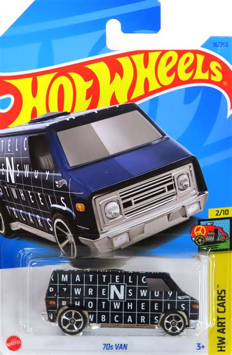 駿河屋 s VAN ブラックホワイト Hot Wheels HW ART CARS HKK ホットウィールhotwheels