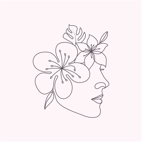 Drawing Flowers Head at William Emery blog